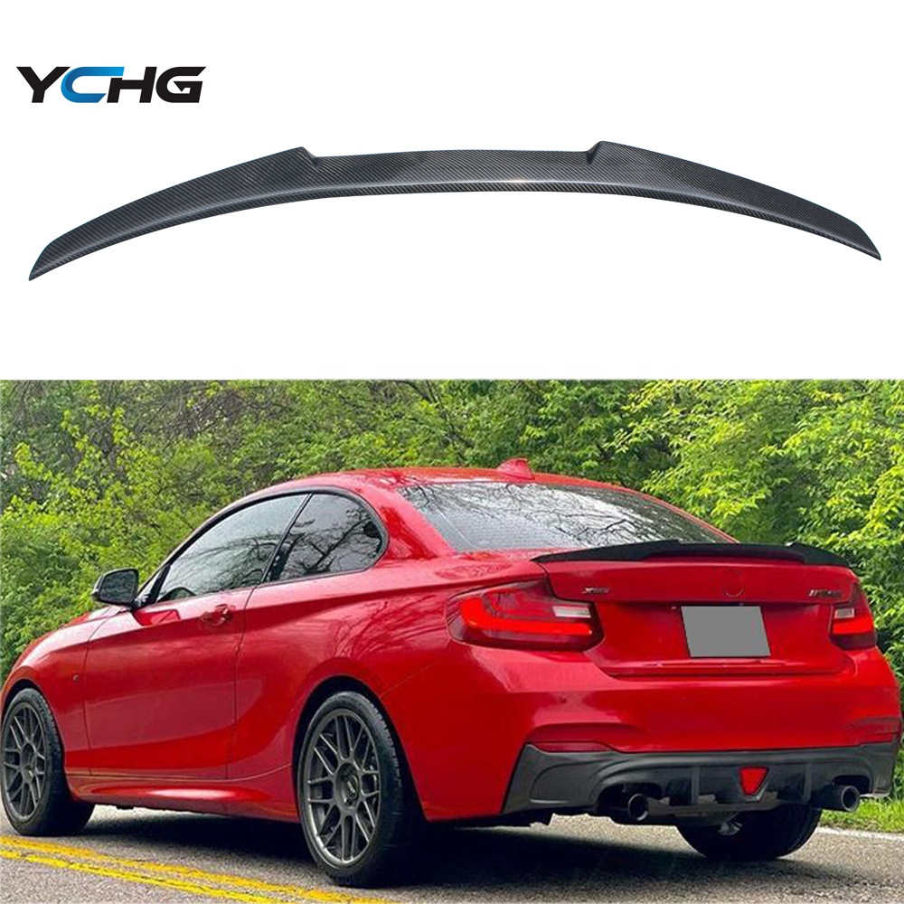 Стильный спойлер для багажника из углеродного волокна F22 M4 для BMW 2 серии F22 F23 M2 F87 2014-2020