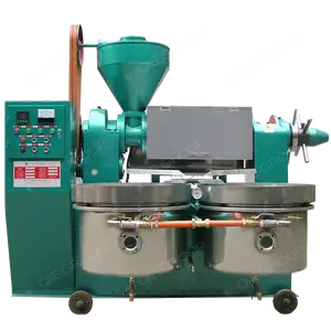 Pequeña máquina automática de extracción de prensa de aceite de girasol/sésamo de tornillo para pequeñas empresas