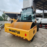 Compacteur à tambour unique Shantui SR10-B6 de 10 tonnes, moteur Weichai 97,5 kW, pour la construction routière (modèle 2026)