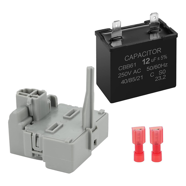 For 2319792 Electric ABS Refrigerator Compressor Start Relay & Overload Protector-OEM Replacement for Roper Estate