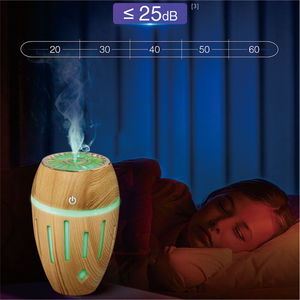 Xách tay LED ánh sáng mini 300ml phun sương USB hương liệu tinh dầu thương mại mùi hương khuếch tán hương thơm với LED ánh sáng ban đêm - Product Image 5