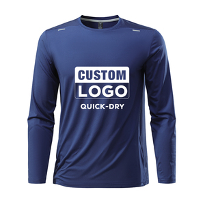 เสื้อยืดแขนยาวแบบถักด้วยความร้อนสำหรับผู้ชายเสื้อผ้าออกแบบได้ตามต้องการ - Product Image 4