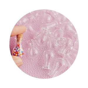 100 flacons en verre miniatures avec bouchon en liège pour potions, mini-bouteilles à vœux pour mariage et projets DIY - Product Image 2