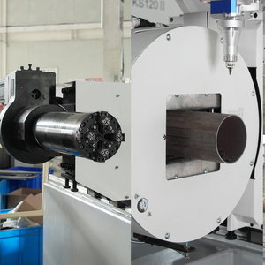 Machine de découpe au laser à fibre à grande vitesse <span class=keywords><strong>KS120</strong></span>, petite taille, pour tubes métalliques, découpeuse au laser pour tubes ronds et carrés - Product Image 3