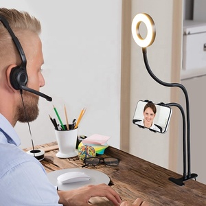 Lampe à clip vidéo Vlog Phone Beauty Live LED Ring Light Photography Selfie Live Streaming <span class=keywords><strong>Blog</strong></span> Live Broadcast Makeup Table Desktop Clip Lamp - Product Image 2