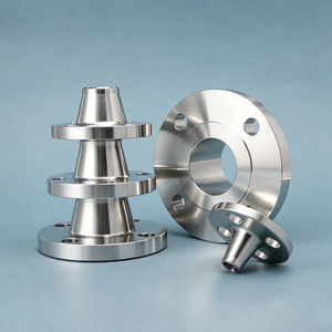 หน้าแปลนเหล็กกล้าคาร์บอนแบบเชื่อมคอเหล็ก (Weld Neck Flange) ขนาด <span class=keywords><strong>1</strong></span>/2"-72"  น้ำหนัก 150 ปอนด์-2500 ปอนด์ ตามมาตรฐาน ANSI ผลิตตามสั่งจากโรงงาน - Product Image 3