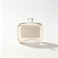 Diffuseur de parfum en verre YORK 100 ml, bouteille en verre à fond épais, pulvérisateur à pompe, impression sérigraphique, options de couleurs, emballage de luxe, OEM/ODM