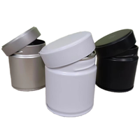Boîtes en étain vides pour matcha, personnalisées, 20g 30g, avec couvercle à vis