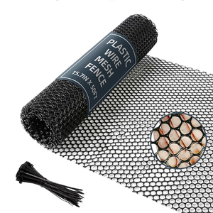 Barriera di serpente di plastica filo di pollo nero rete metallica di plastica <span class=keywords><strong>recinzione</strong></span> per pollame cani coniglio - Product Image 3