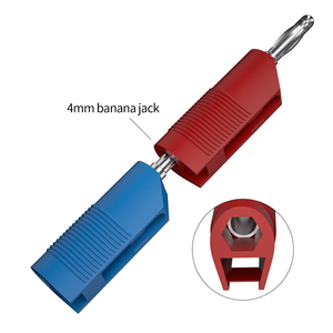 JZDZ J.10032 Chất Lượng Cao PA cách điện vỏ bọc tinh khiết đồng hàn-miễn phí 4mm banana cắm - Product Image 4