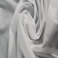 Tissu d'interlining thermocollant en tricot 100 % polyester, tissé chaîne, pour vêtements