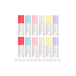 Tube vide en plastique de 6 ml avec bouchon à vis pour brillant à lèvres, emballage cosmétique personnalisé pour rouge à lèvres et huile à lèvres - Product Image 1