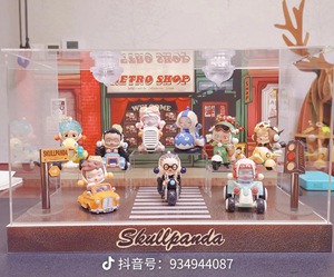 Figuras <span class=keywords><strong>de</strong></span> Acción <span class=keywords><strong>de</strong></span> PVC <span class=keywords><strong>de</strong></span> la <span class=keywords><strong>Serie</strong></span> Skullpanda for Mart Laid Back Tomorrow, Caja Misteriosa Ciega, 9 Cajas/Juego, Muñecos Coleccionables, Decoración - Product Image 6