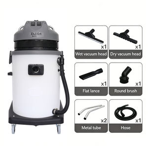 Machine de nettoyage de sols pour hôtel de 60 L, aspirateur à eau de qualité industrielle, aspirateur sec et humide de qualité industrielle - Product Image 1