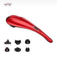 LICHANG Intelligente elektrische Schmerz linderung Ganzkörper vibration Hand massage gerät Shiatsu Neck Back Dolphin Massage Hammer Stick