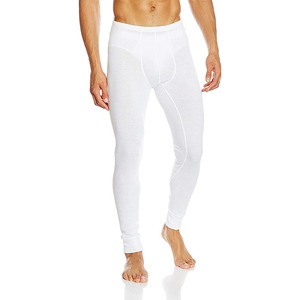 Mallas largas blancas personalizadas para <span class=keywords><strong>hombre</strong></span>, ropa interior térmica, fina y de buena calidad, venta al por mayor - Product Image 1