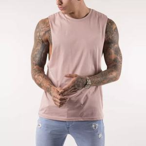 Wholesale Men's Super Comfortable Sporty Gym <b>Workout</b> <b>Tank</b> <b>Tops</b> Custom Logo Muscle Stringer Athletic Knitted <b>Tank</b> <b>Top</b> - Product Image 5