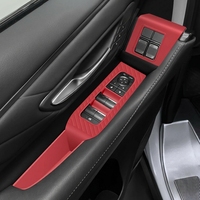 Pour Toyota Alphard 2023-2025 – Cache-boutons de lève-vitres en silicone – Accessoires de protection et d'amélioration de l'intérieur de la voiture