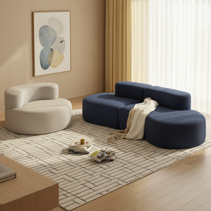 Modern Compression Sofa Set Vacuum Packed Modular Couch Living Room Furniture Lazy Fabric <strong>Foam</strong> <strong>Seating</strong> - Product Image 1