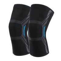 Medakor OEM ODM Genouillère de soutien pour adolescents, en nylon et élasthanne, souple, respirante, légère, pour le soulagement de la douleur au genou et une protection avancée