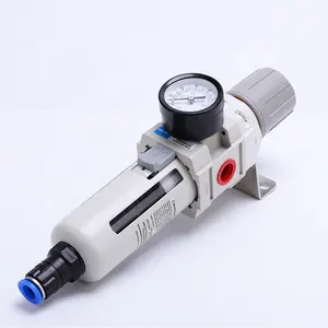 AW5000-10D AW3000-03D AW Series Pressure Unit Automatic Air Source Treatment Pneumatic Air Filter Regulator With Auto Drain