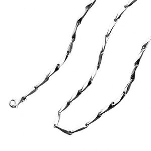 Cadena 316L para Collar, Cadena de Bolas de Acero Inoxidable, Cadena de Eslabones Figaro, Cadena de Cuerda, Cadena de Caja, Cadena de Bolas de Titanio, Cadena de Serpiente - Product Image 5