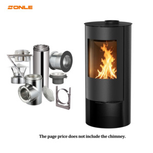 R1204A <span class=keywords><strong>Poêle</strong></span> à Bois Sans Fumée de Conception Moderne 11,7 KW, Cheminée Écologique pour Chauffage Intérieur en Vente - Product Image 1
