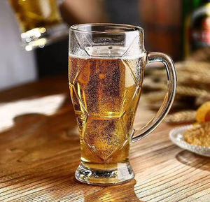 Chope à bière allemande en verre avec logo personnalisé, 600 ml, chopes de football, plusieurs tailles, verres à bière pression pour les jeux sportifs de la <span class=keywords><strong>FIFA</strong></span>, Mega Cup - Product Image 5