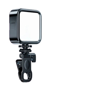 AY49 video <span class=keywords><strong>vlogging</strong></span> kit LED Luz de relleno cámara-montaje vlogger micrófono con mango de agarre y controlador para teléfonos inteligentes vlog - Product Image 1