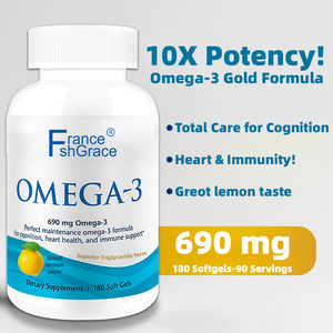 Bulk Supplement Premium Halal Softgel <span class=keywords><strong>Omega</strong></span> 3 Visolie Pillen Capsules - Product Image 2