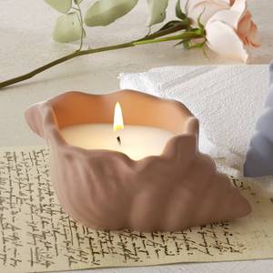 MUYULINS Factory DIY Gel Resin Aromatherapy Candle Cup Conch Storage Box Tabletop Plaster Flower Pot <b>Silicone</b> Mold - Product Image 2