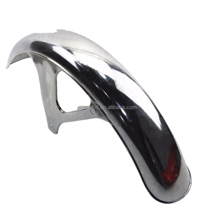 <span class=keywords><strong>Garde</strong></span>-<span class=keywords><strong>boue</strong></span> <span class=keywords><strong>avant</strong></span> chromé en acier inoxydable électrolytique pour moto Street Bike Suzuki AX100, référence 53109-23460 - Product Image 5