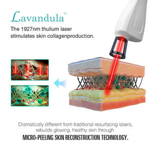 Lavandula peralatan medis serat <span class=keywords><strong>Laser</strong></span> Thulium 1927nm peralatan Resurfacing Kulit <span class=keywords><strong>Laser</strong></span> kecantikan 1927nm - Product Image 4