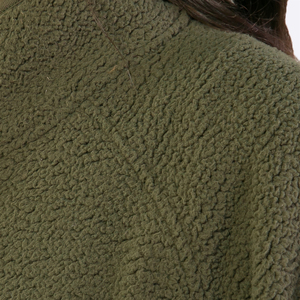 <span class=keywords><strong>Veste</strong></span> surdimensionnée en polyester et laine polaire Sherpa polaire personnalisée utilitaire universitaire d'hiver de grande taille pour femmes fabricant - Product Image 2