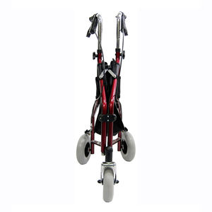 ブレーキ付きシート付き三輪高齢者<span class=keywords><strong>3</strong></span>輪ローラー折りたたみ式スチールローラーウォーカー - Product Image 4