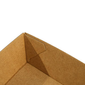 صينية طعام ورقية بيضاء صديقة للبيئة للاستخدام مرة واحدة، صينية وجبات خفيفة لامعة/مطبوعة مصنوعة من الورق المقوى - Product Image 5