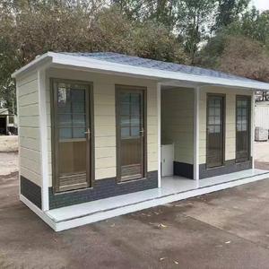 Baño Portátil con Ducha, Diseño Moderno, Placa de Acero de Color, Ecológico, para Construcción en Exteriores y Proyectos Rurales - Product Image 4