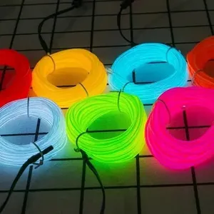 LED-Kabel Lichter Halloween Glowing DIY Dekoration El Wire
