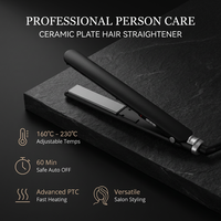 Lisseur à vapeur professionnel pour salon avec écran LCD et logo personnalisé 230 ℃   Lisseur à cheveux pour femmes
