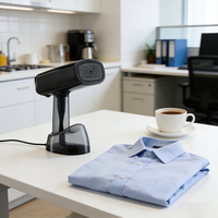 Défroisseur Vapeur Électrique Portable de Voyage avec Aspiration, Défroisseur de Vêtements Anti-Plis avec Arrêt Automatique de Sécurité pour la Maison