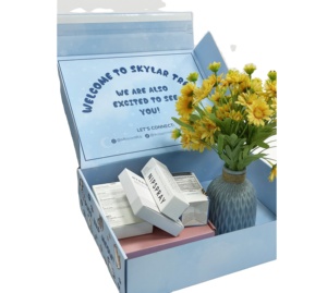 Boîte postale imprimée double face avec revêtement mat et autocollant pour les cosmétiques, <span class=keywords><strong>l</strong></span>'électronique et les commandes <span class=keywords><strong>en</strong></span> <span class=keywords><strong>ligne</strong></span> - Product Image 4