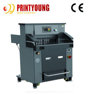 Machine de découpe automatique hydraulique à guillotine <span class=keywords><strong>FN</strong></span>-H520T V7 pour rouleaux de papier toilette, boîtes à cils et carton, capacité 400 kg - Product Image 2