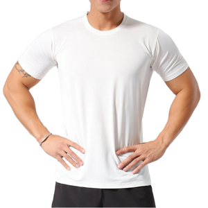 Camiseta de ropa de calle de algodón en blanco, camiseta de gran tamaño con hombros caídos, camiseta personalizada de alta calidad con estampado de peso pesado para hombres