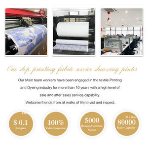 Tela de Nailon y Rayón <span class=keywords><strong>Crespo</strong></span> de 125 g/m² con Estampado Floral Digital, Diseño Personalizado, Venta al Por Mayor de Fábrica - Product Image 6