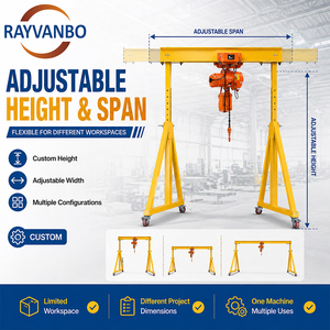 Grue <span class=keywords><strong>portique</strong></span> mobile à cadre en A portable 500 kg 1 tonne 2 tonnes 3 tonnes 5 tonnes 10 tonnes Grue <span class=keywords><strong>portique</strong></span> en acier à hauteur réglable - Product Image 4