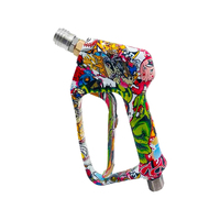 Pistolet de lavage haute pression Graffiti, pistolet de lavage à plusieurs buses, connecteur universel, accessoire de nettoyage de voiture, accessoire de lavage haute pression