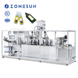 ZONESUN, máquina automática de sellado de llenado de bolsitas de líquido Servo Blister para Ketchup, aceite esencial, embalaje para el cuidado de la piel - Product Image 1