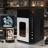 Machine de gravure laser 3D pour verre cristal, cadeau personnalisé, souvenir artisanal, graveur laser de bureau, usage domestique