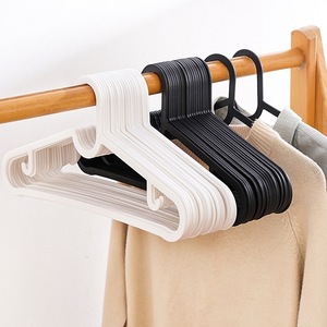 <b>Plastic</b> Clothes Hanger Rectangle Black General Use <b>Hook</b> Type Storage Hanger For Clothing - Product Image 2