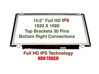 Écran LCD pour ordinateur portable neuf en usine B140HAN06.7 mat 14.0 pouces 30 broches écran pour ordinateur portable
